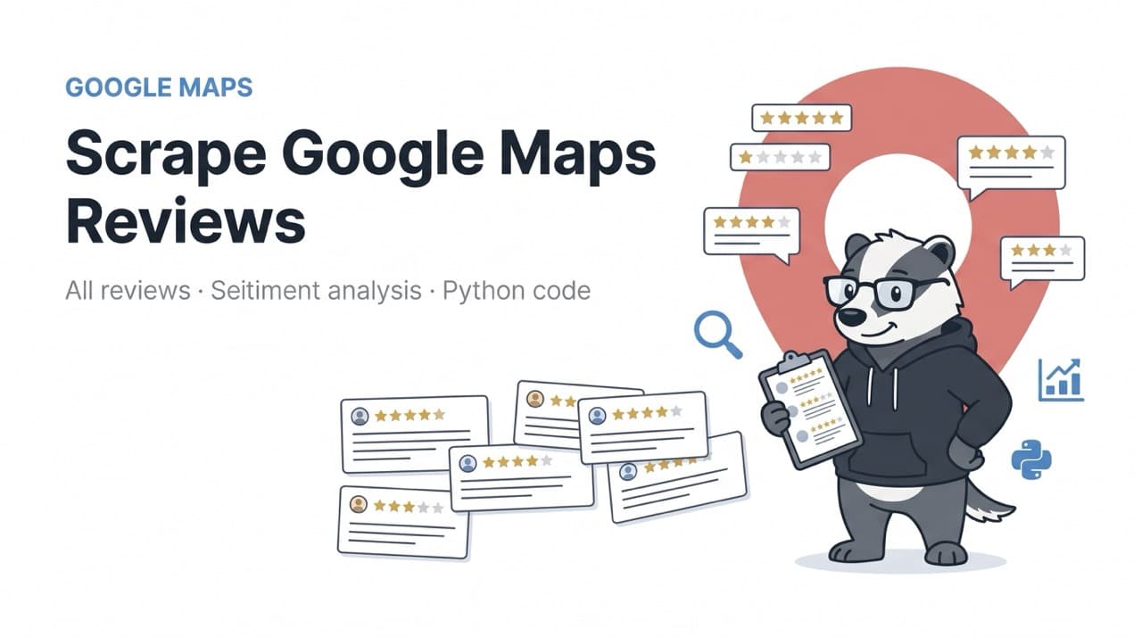 How to Scrape Google Maps Reviews