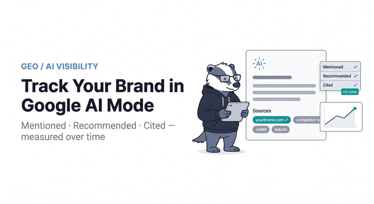 Track Your Brand's Visibility in Google AI Mode