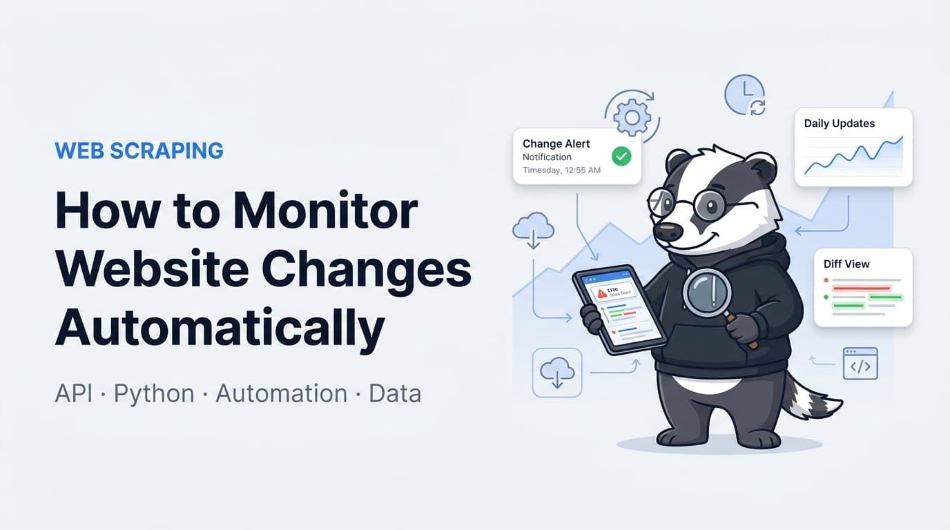 Website Changes Monitoring