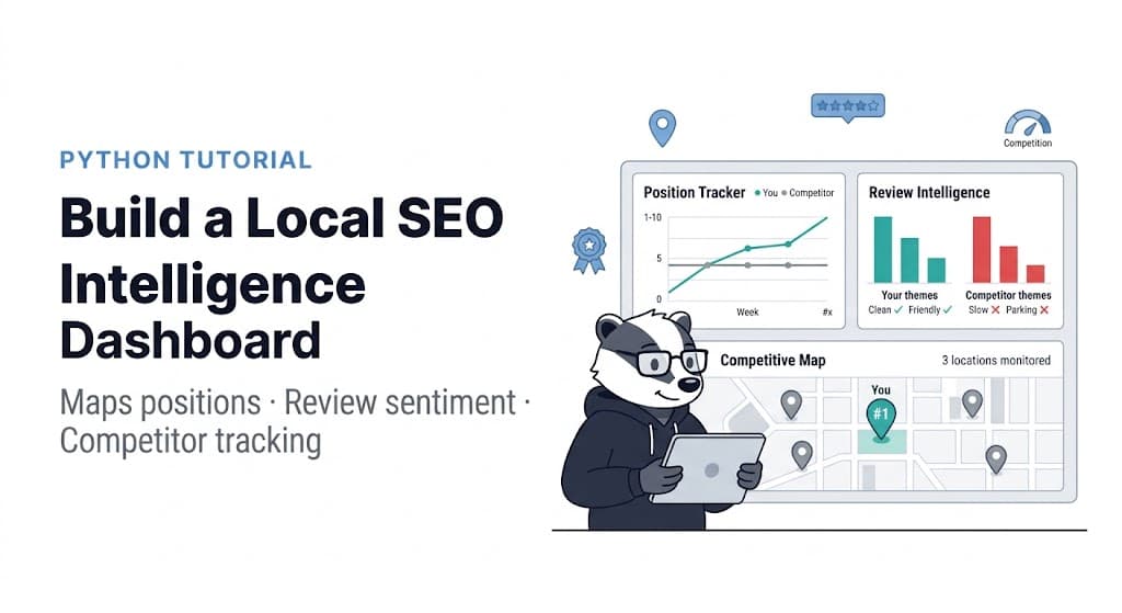 Build a Local SEO Dashboard