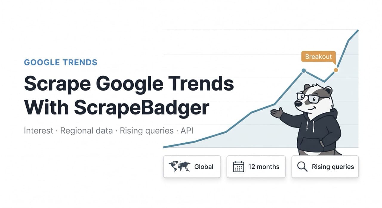 How to Scrape Google Trends