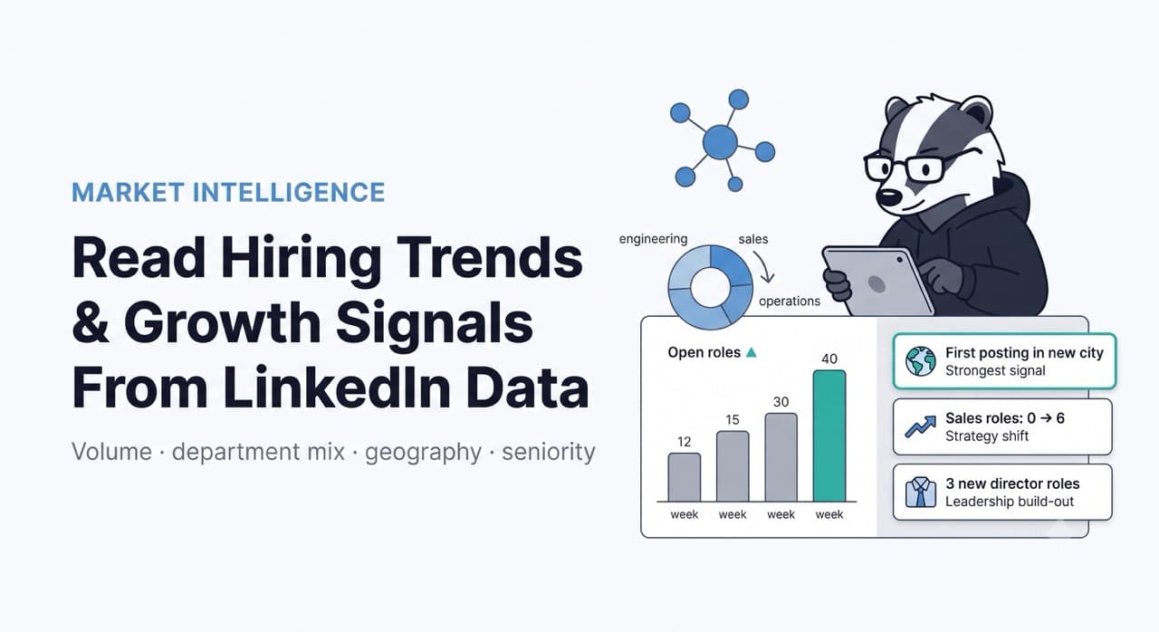 Hiring Trends & Growth Signals