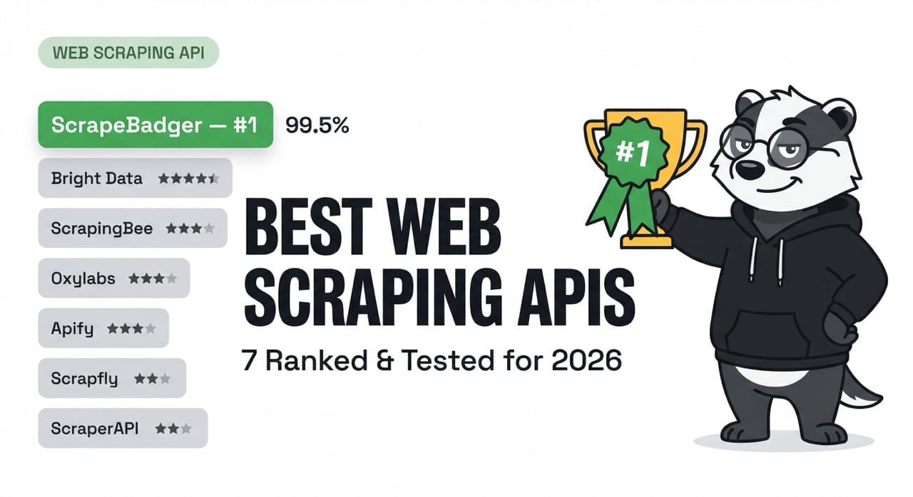 Best Web Scraping APIs
