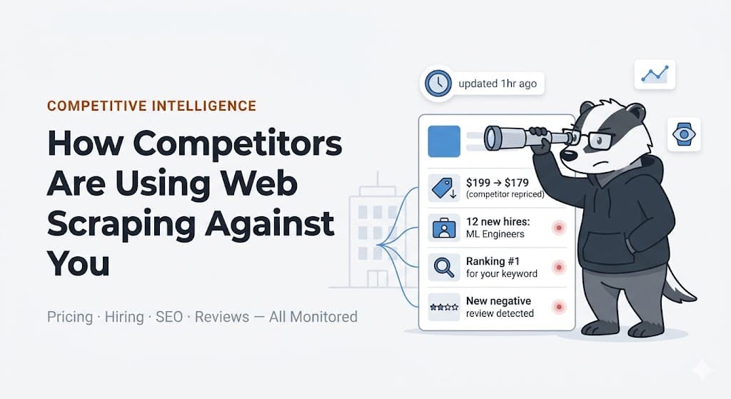 How Competitors Are Using Web Scraping
