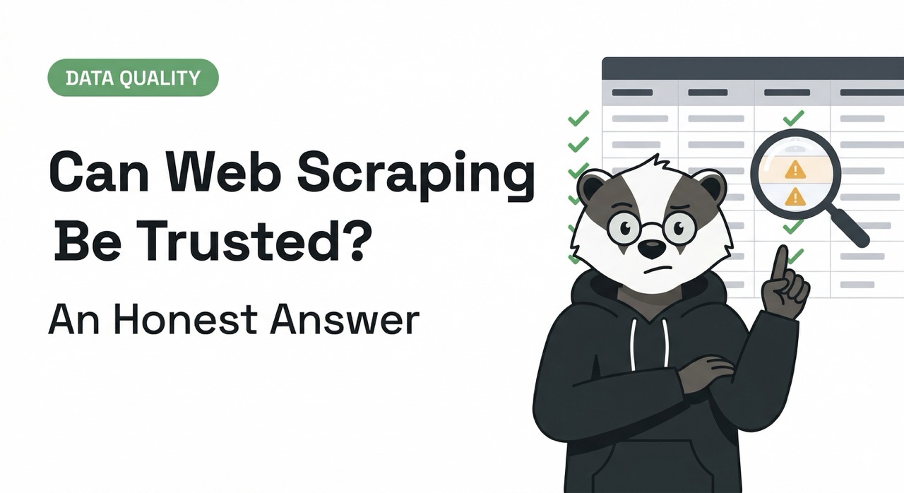 Can Web Scraping Be Trusted as a Data Extraction Method