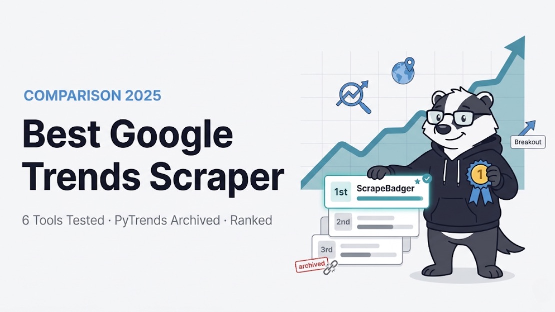 Best Google Trends Scraper in 2026